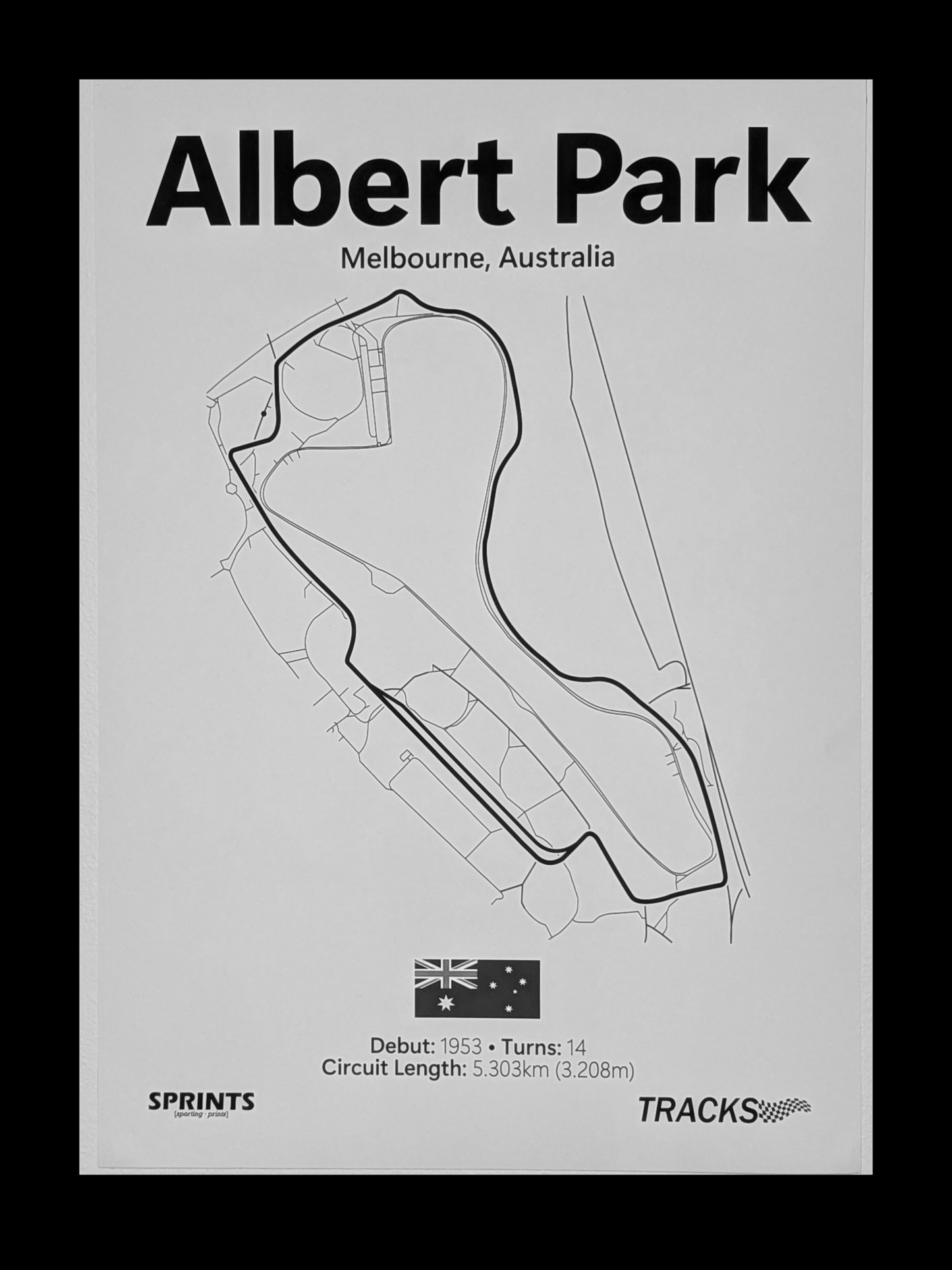 Albert Park Poster Print