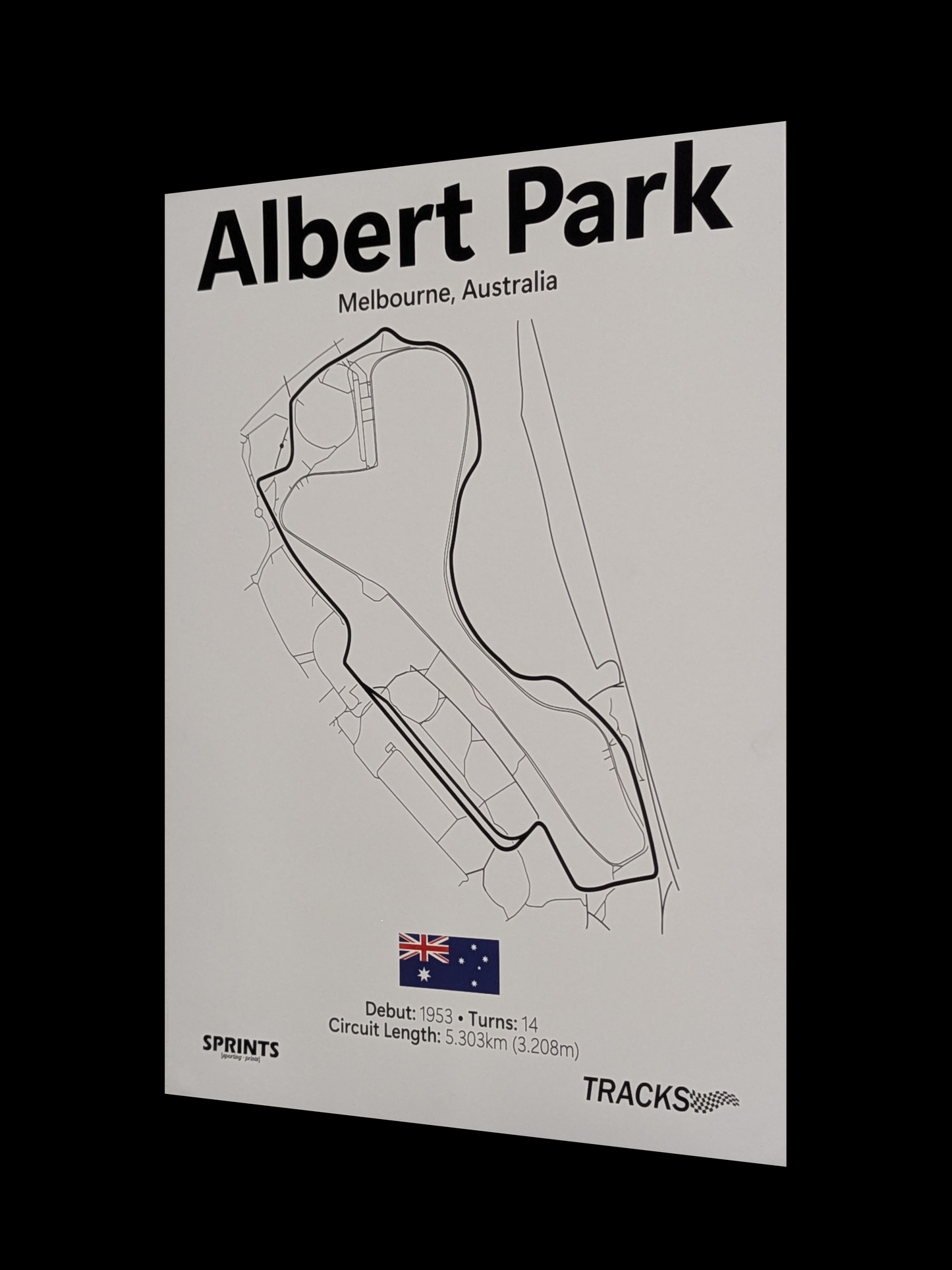 Albert Park Poster Print