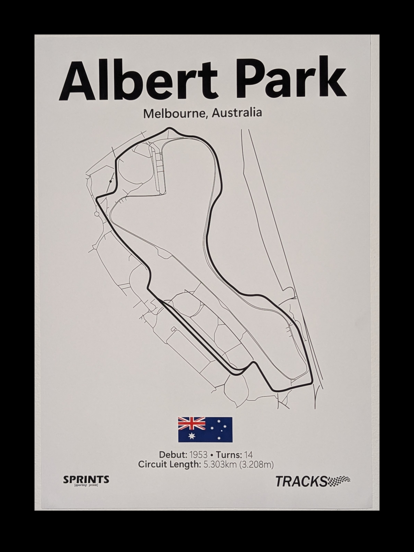 Albert Park Poster Print
