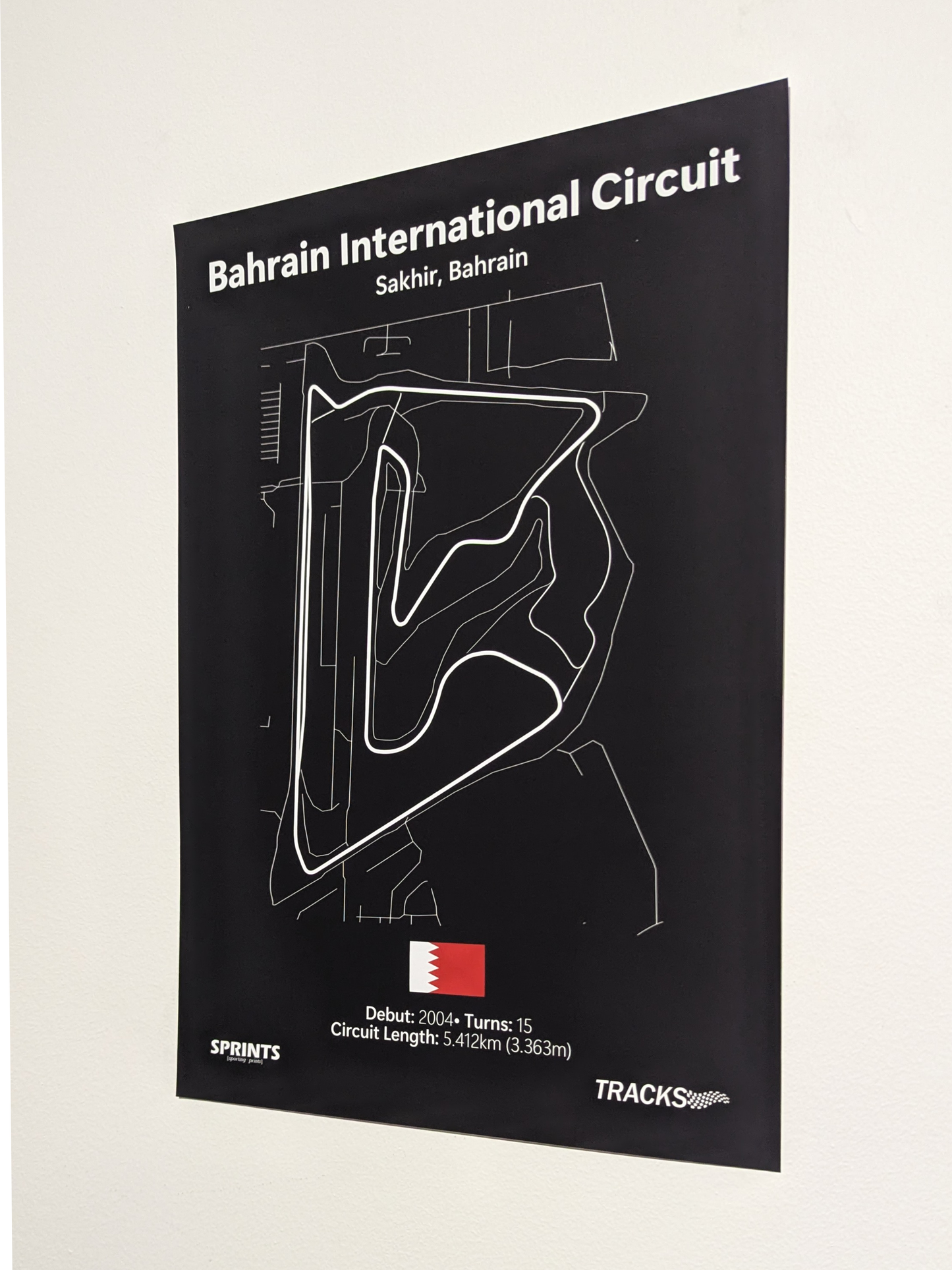 Bahrain International Circuit Poster Print