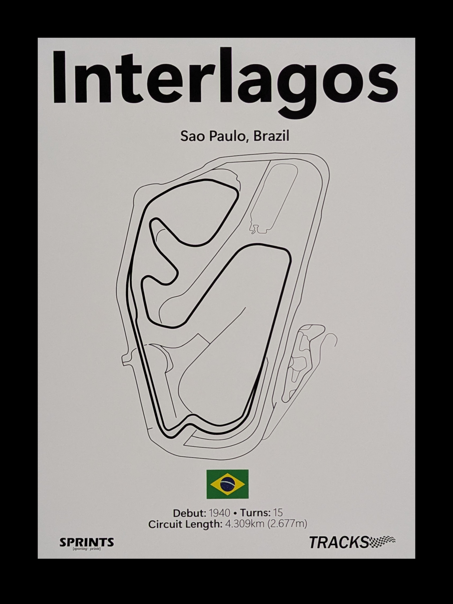 Interlagos Poster Print