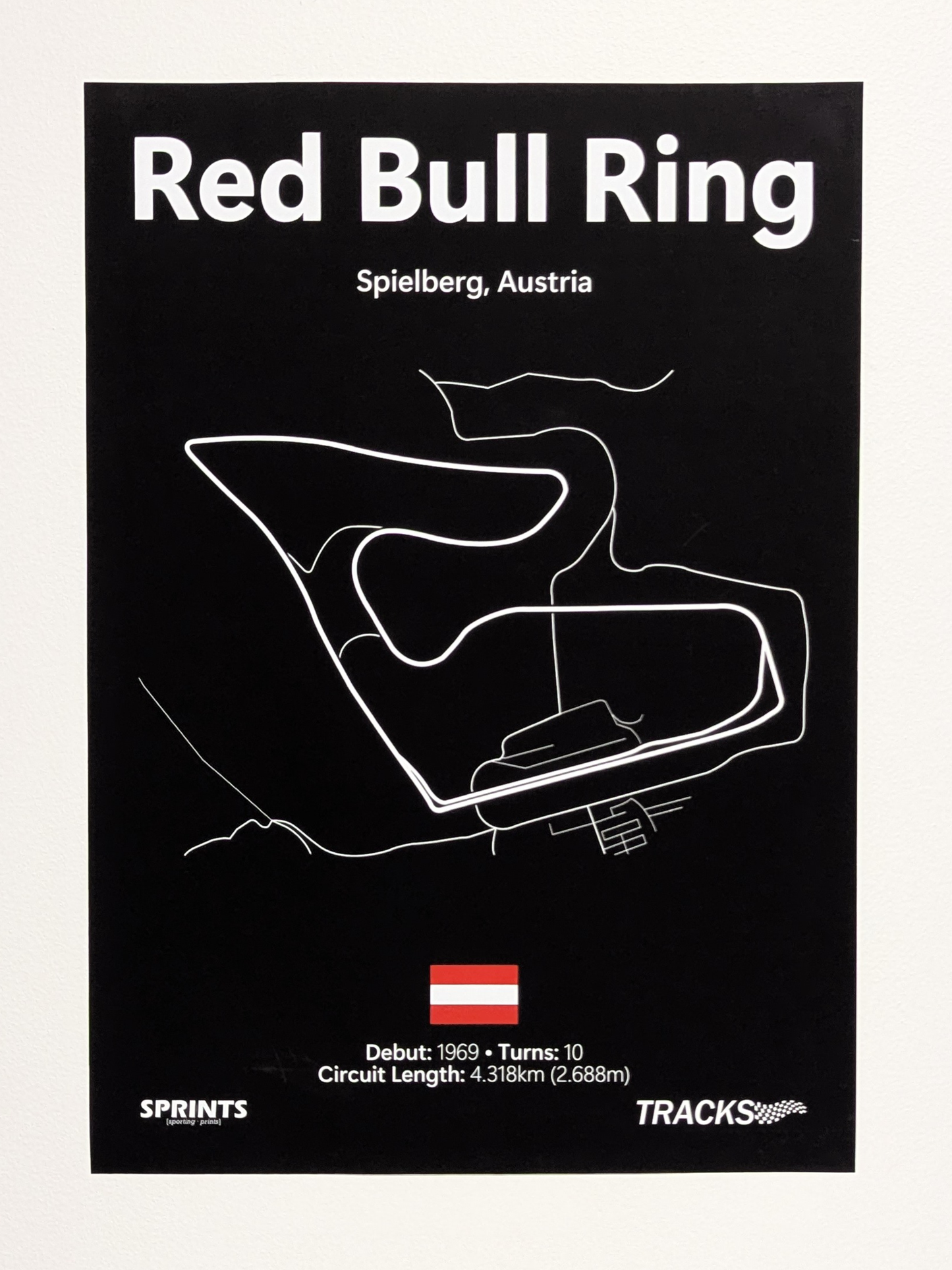 Red Bull Ring Poster Print