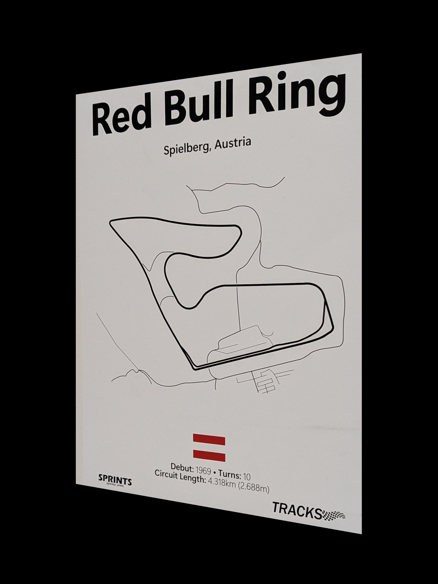 Red Bull Ring Poster Print