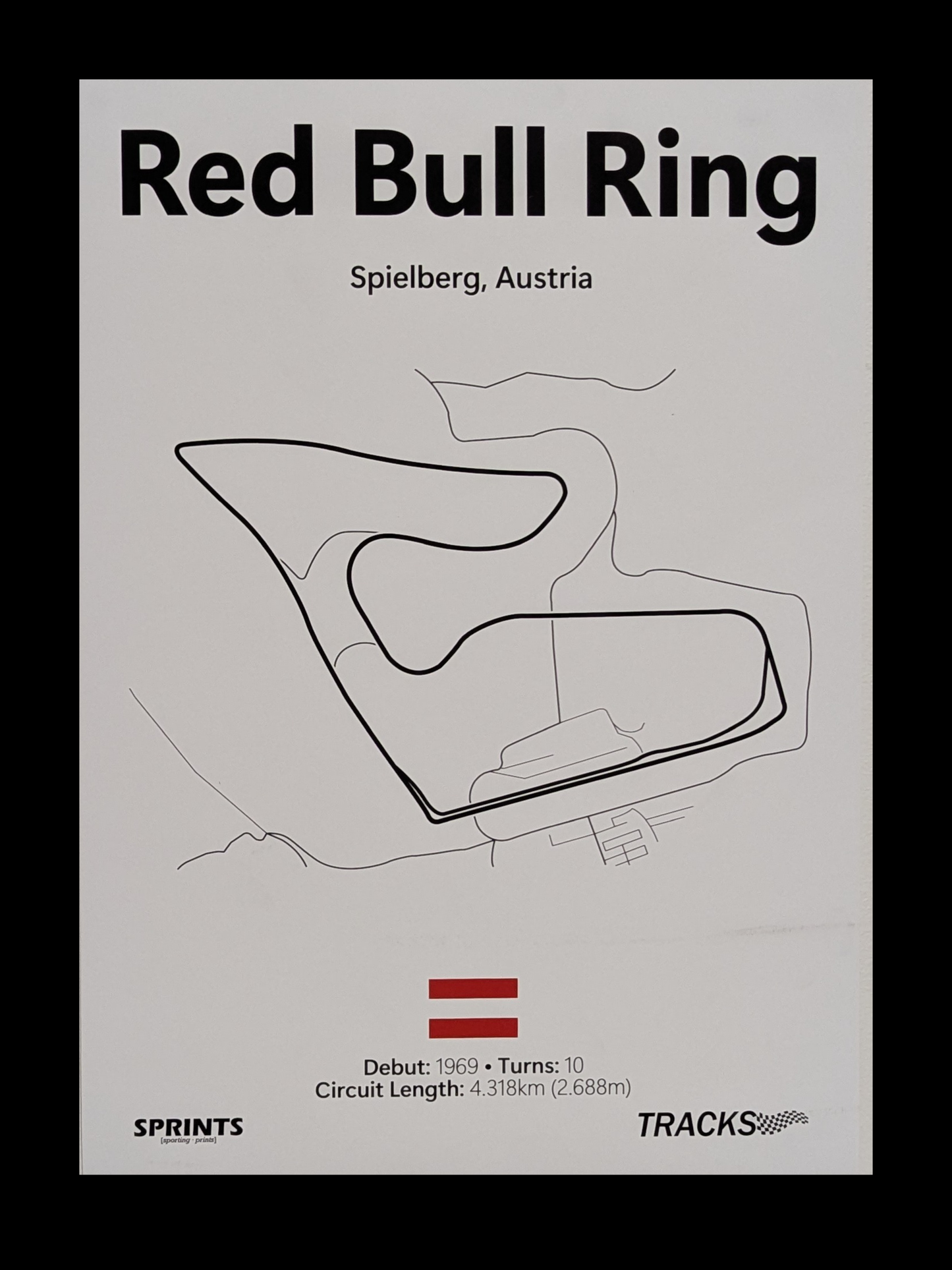 Red Bull Ring Poster Print