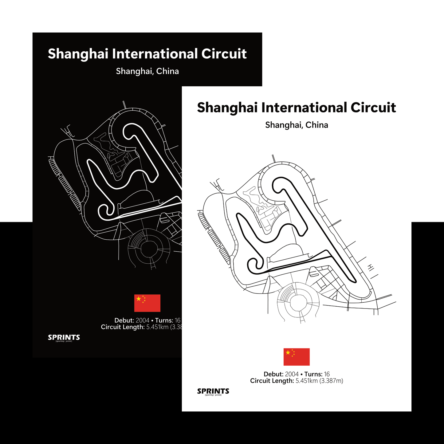 Shanghai International Circuit Poster Print