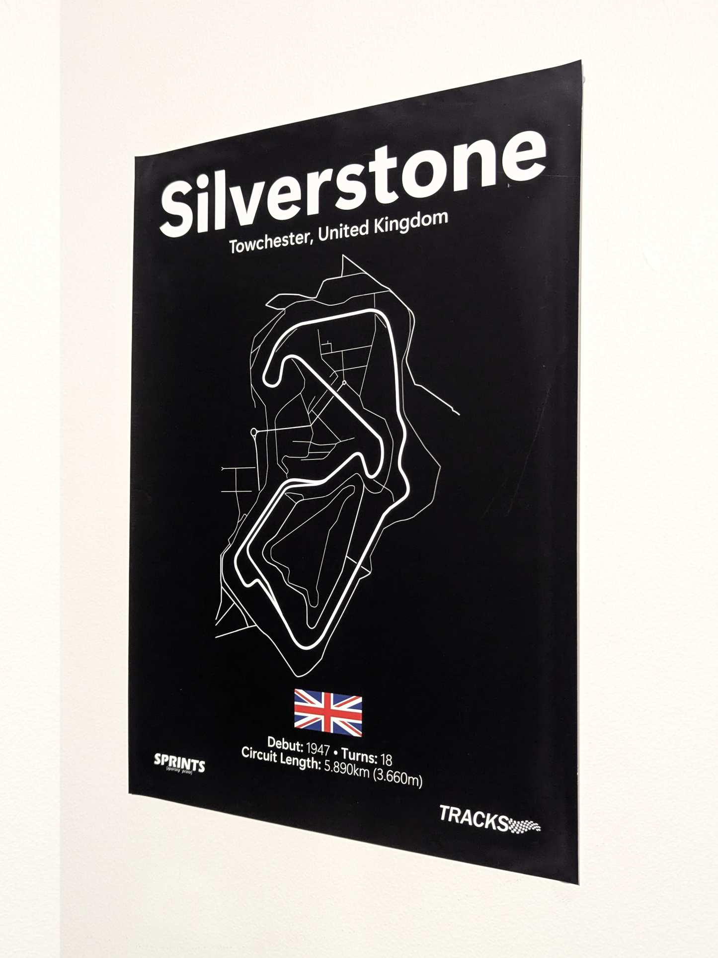 Silverstone Poster Print