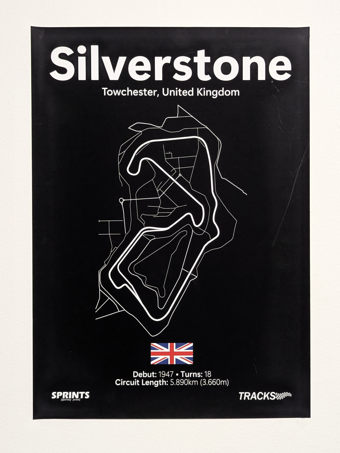 Silverstone Poster Print