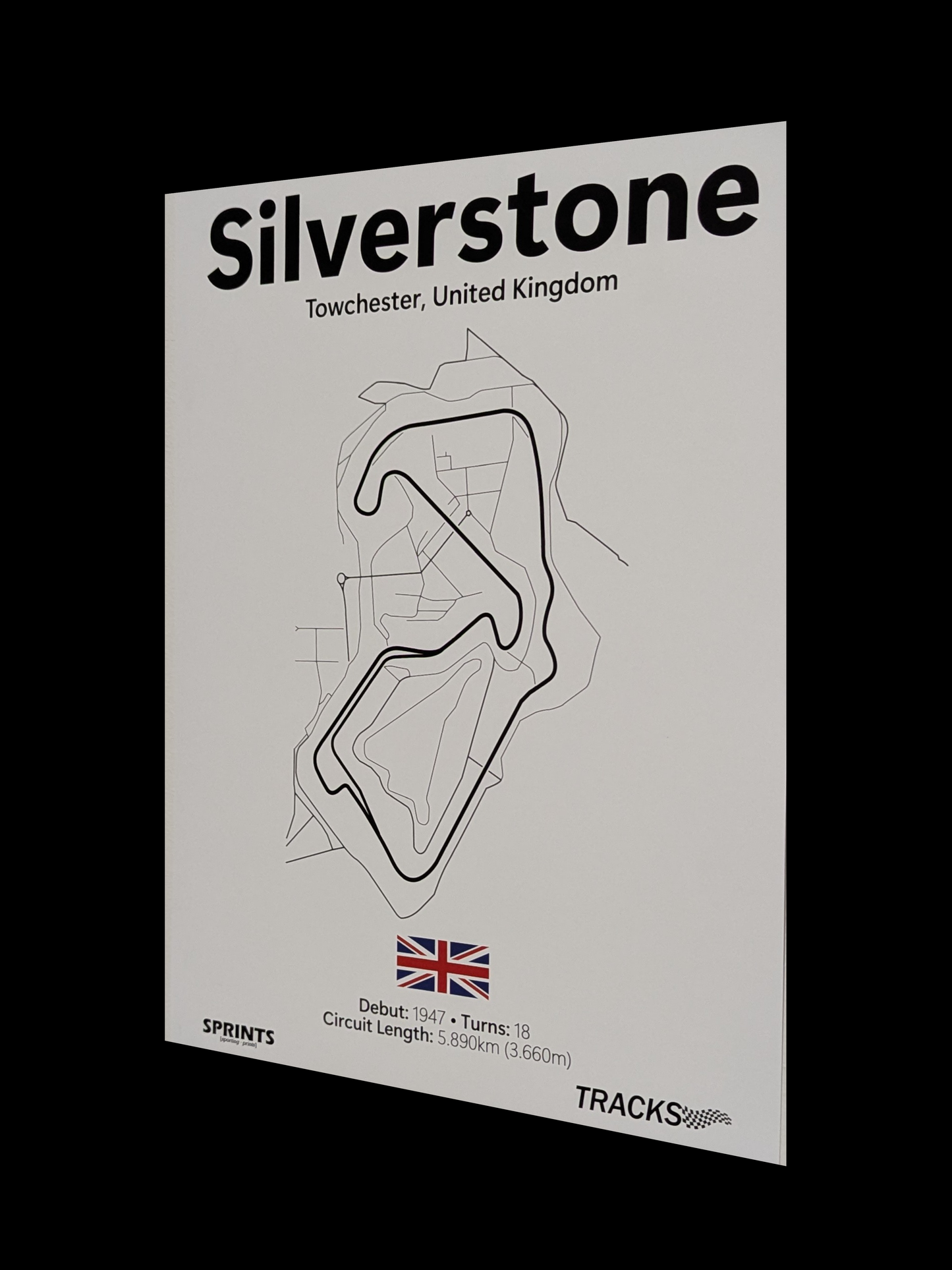 Silverstone Poster Print