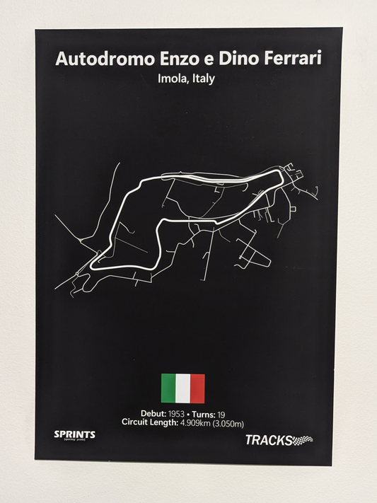 Autodromo Enzo e Dino Ferrari Poster Print