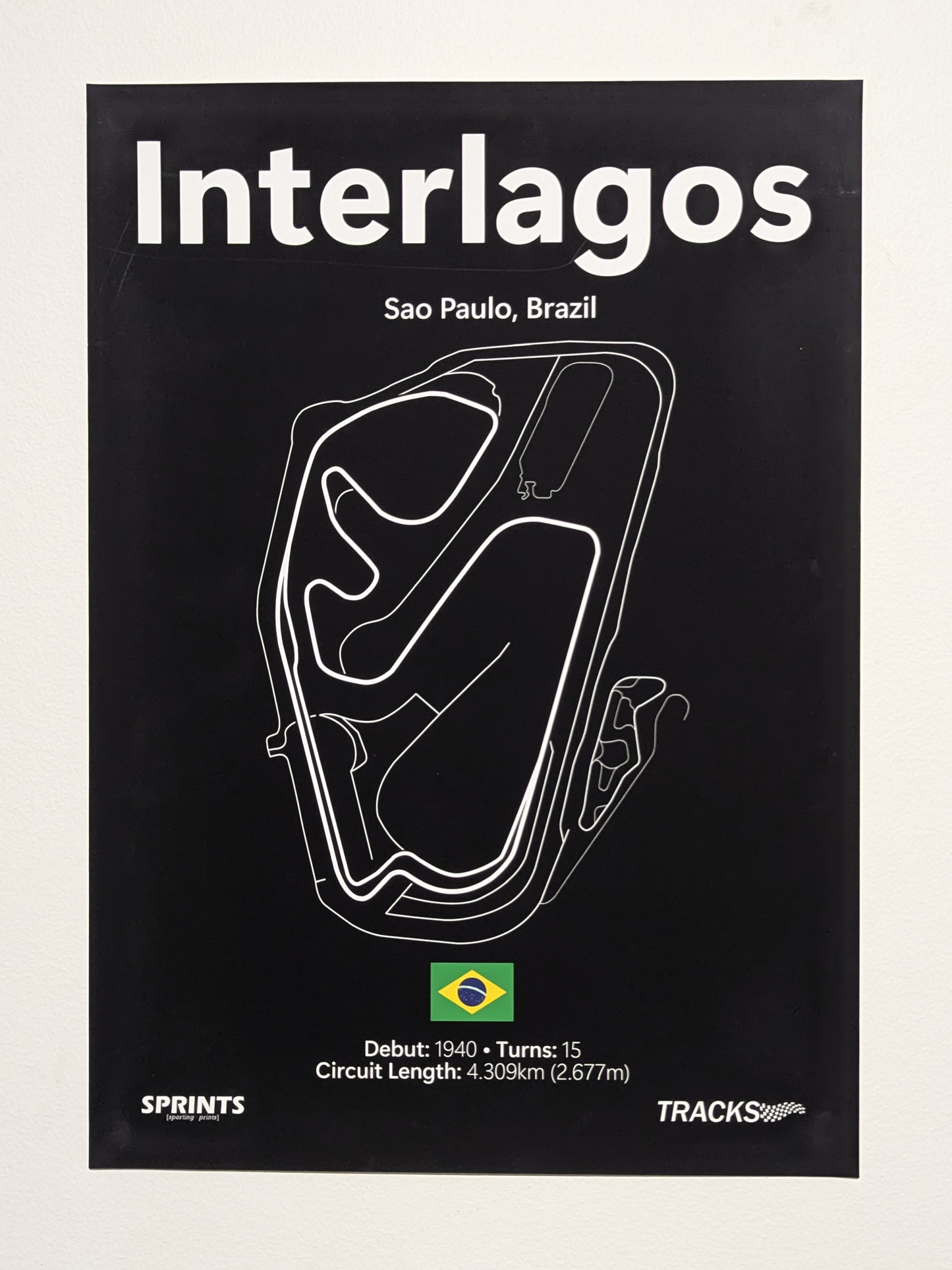 Interlagos Poster Print