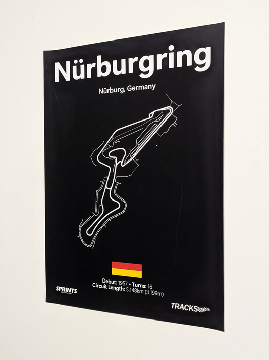 Nürburgring GP Circuit Poster Print