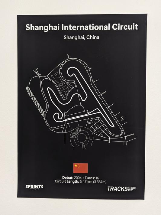 Shanghai International Circuit Poster Print