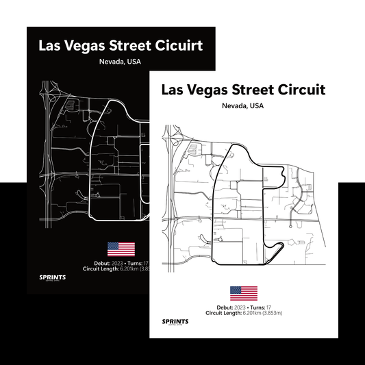 Las Vegas Circuit Poster Print