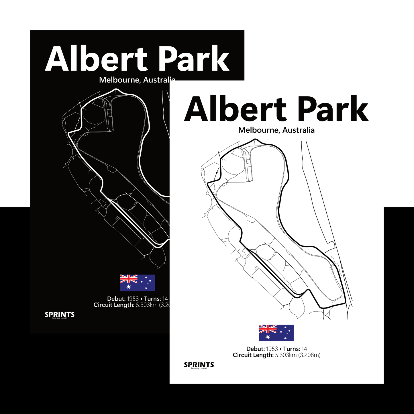 Albert Park Poster Print