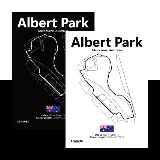 Albert Park Poster Print
