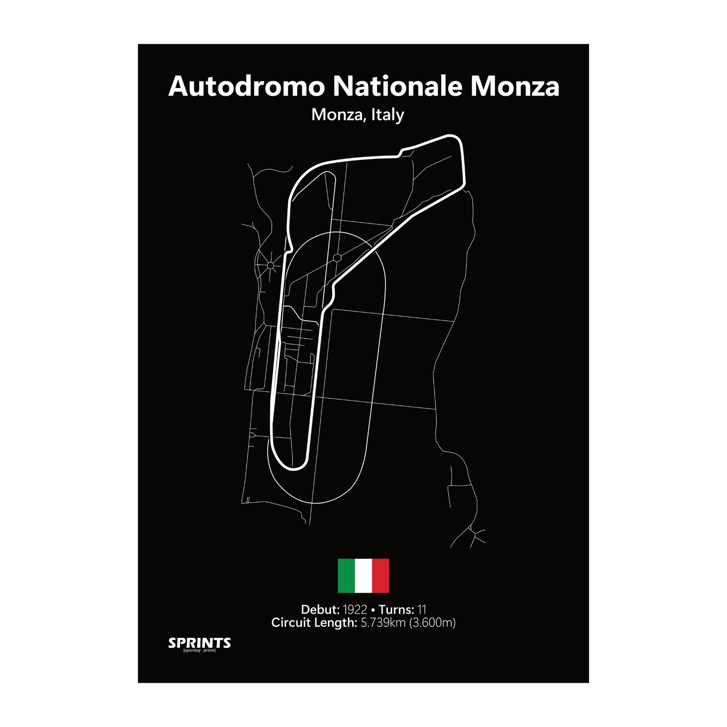 Autodromo Nationale Monza Poster Print