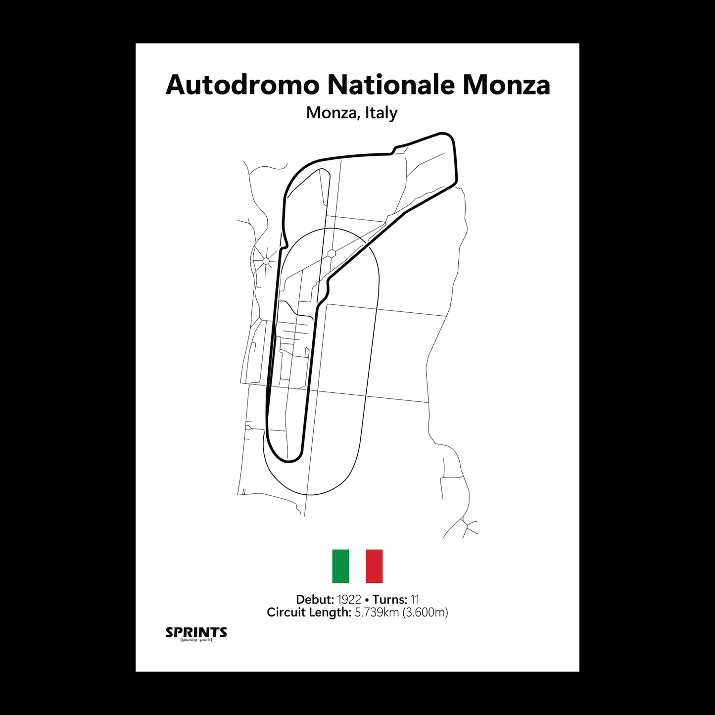 Autodromo Nationale Monza Poster Print