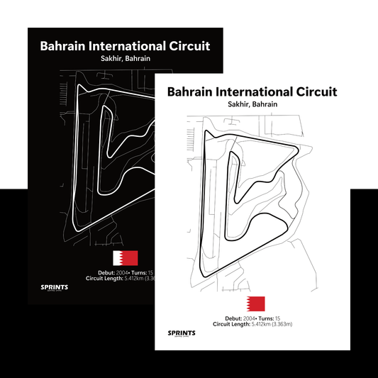Bahrain International Circuit Poster Print