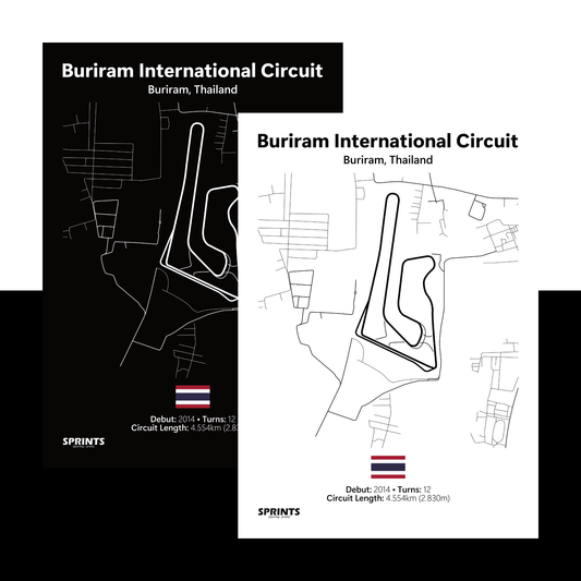 Buriram International Circuit Poster Print