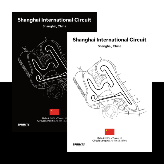 Shanghai International Circuit Poster Print
