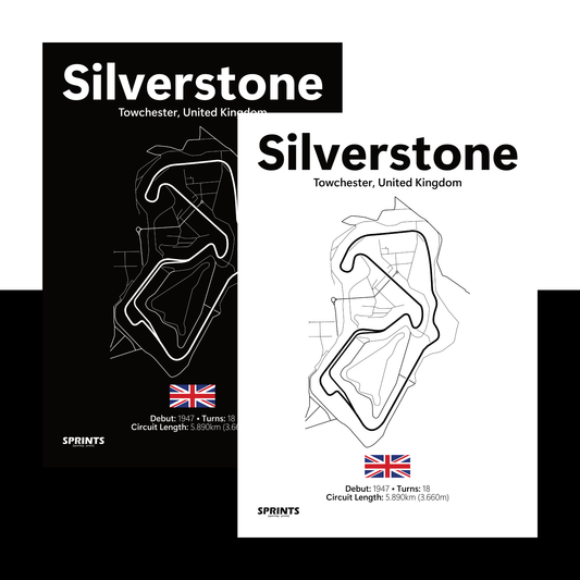 Silverstone Poster Print