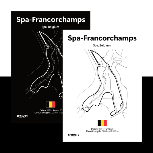 Spa-Francorchamps Poster Print