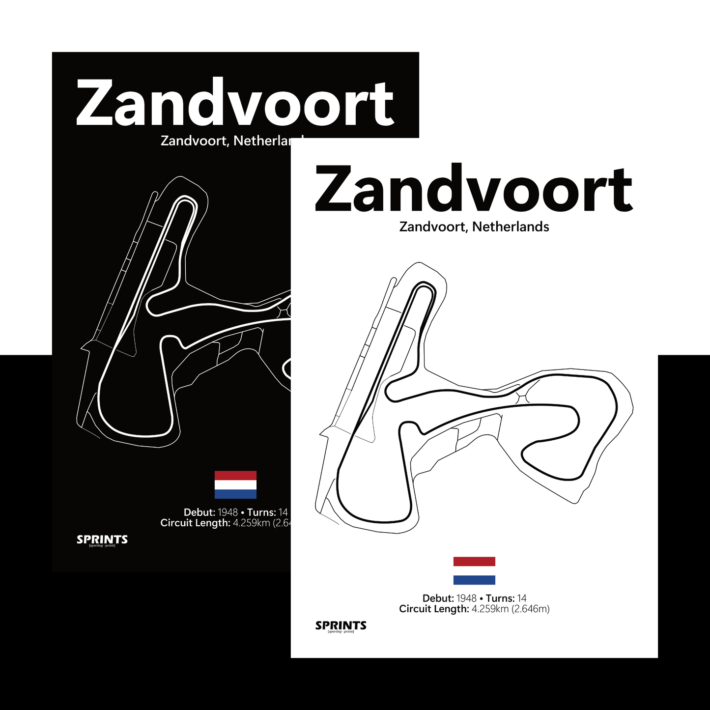 Zandvoort Poster Print