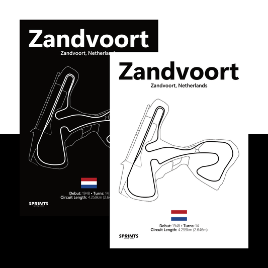 Zandvoort Poster Print