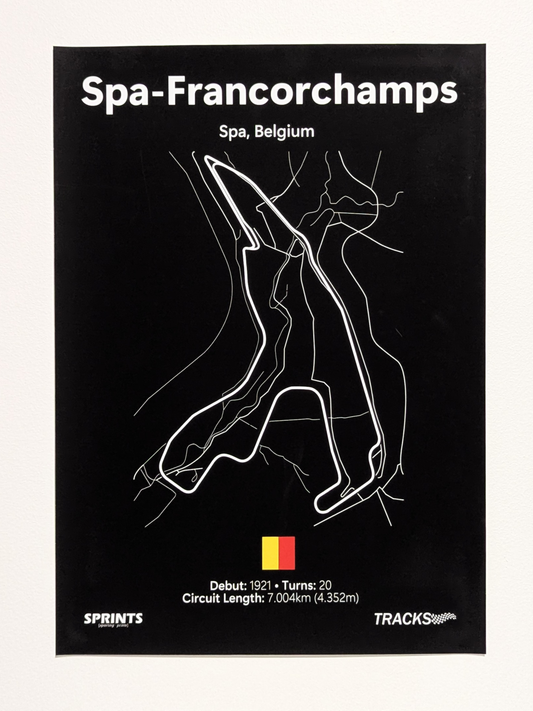 Spa-Francorchamps Poster Print