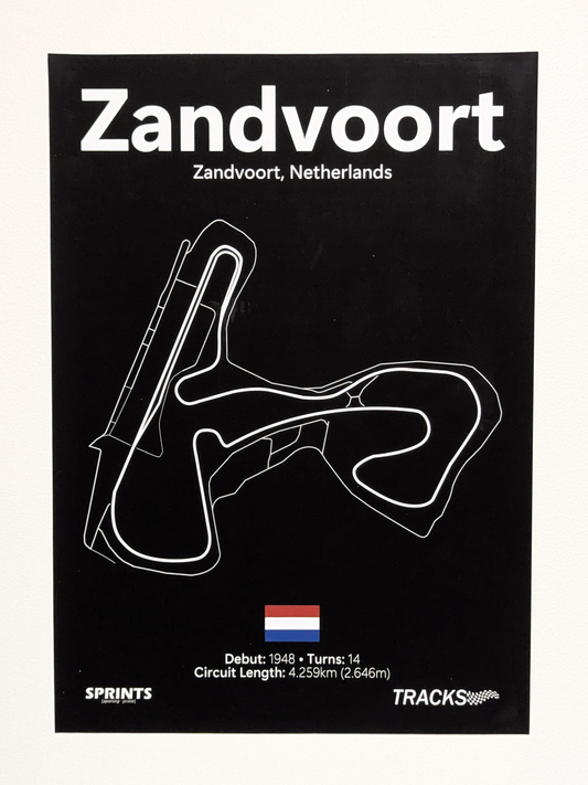 Zandvoort Poster Print